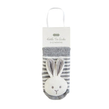 Load image into Gallery viewer, Bunny Rattle Toe Socks