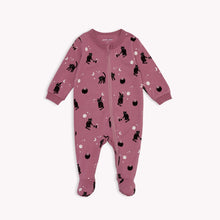 Load image into Gallery viewer, Black Cat Pajamas GLOW IN THE DARK