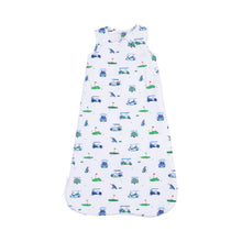 Load image into Gallery viewer, Vintage Golf Carts Sleep Bag Blue