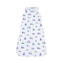Load image into Gallery viewer, Vintage Golf Carts Sleep Bag Pink