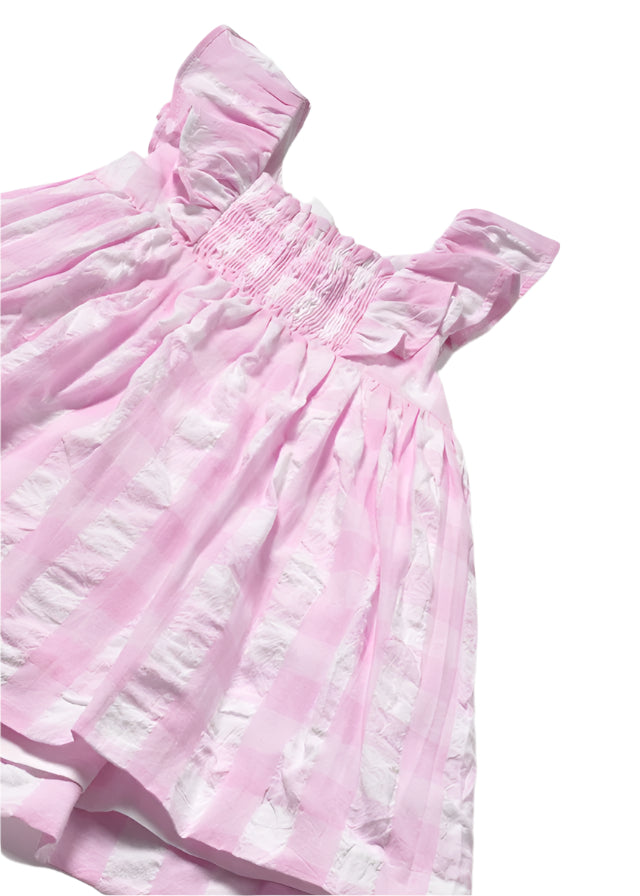 Pink Gingham Vichy Dress 12M