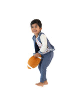 Load image into Gallery viewer, Vintage Navy Letterman Jacket