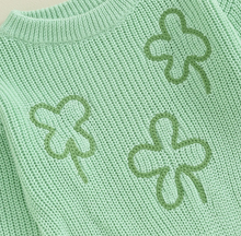 Load image into Gallery viewer, Four Leaf Clover Sweater