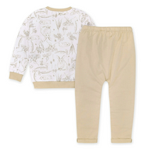 Load image into Gallery viewer, Bunny Toile French Terry Top & Harem