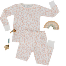 Load image into Gallery viewer, Bunny Patch Pajamas Pink