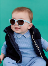 Load image into Gallery viewer, Navigator Baby Blue Sunglasses