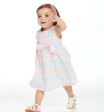 Load image into Gallery viewer, Easter Plaid Dress Set