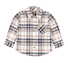 Load image into Gallery viewer, Harvest Plaid Button Down Shirt