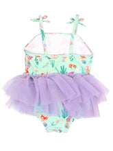 Load image into Gallery viewer, Mermaid Tulle Skirted Swimsuit