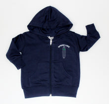 Load image into Gallery viewer, SS4001YZ Spring Lake Zip Hoodie Navy