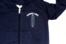 Load image into Gallery viewer, SS4001YZ Spring Lake Zip Hoodie Navy