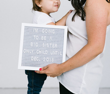 Load image into Gallery viewer, Gray Letter Board