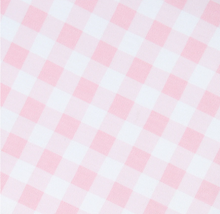Load image into Gallery viewer, Baby Checks Swaddle Pink