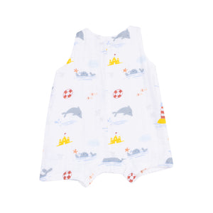 Take Me  To The Sea Shortie Romper