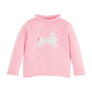 Bunny Rollneck Sweater Pink