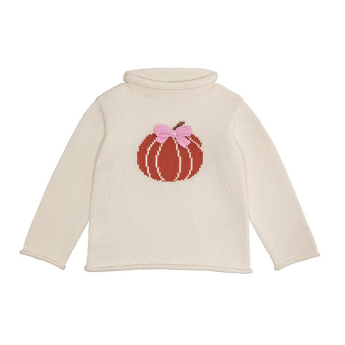 Bow Pumpkin Sweater
