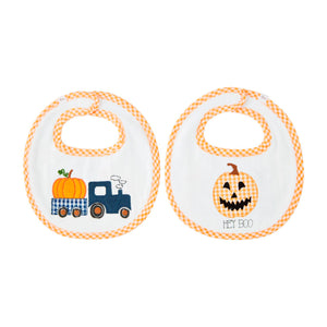 Reversible Halloween Bib