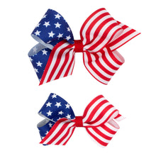 Load image into Gallery viewer, Stars &amp; Stripes Bow
