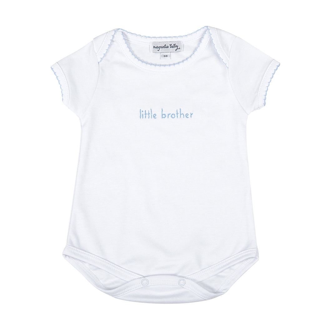 Little Brother Embroidered Bodysuit