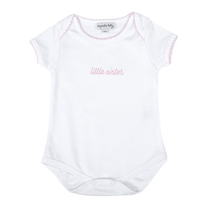 Little Sister Embroidered Bodysuit