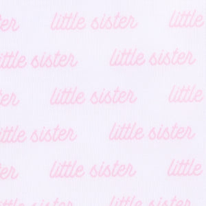 Little Sister Print Pajamas