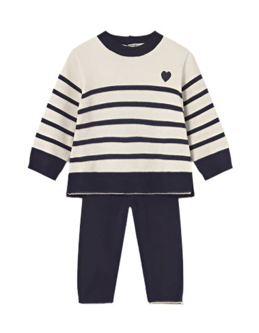 Navy Sweater Pant/Set