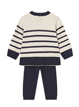 Load image into Gallery viewer, Navy Sweater Pant/Set