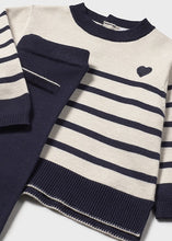 Load image into Gallery viewer, Navy Sweater Pant/Set