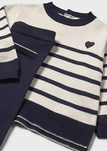 Navy Sweater Pant/Set