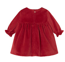Load image into Gallery viewer, Cherry Velvet Dress