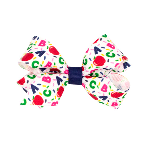 ABC Confetti Bow