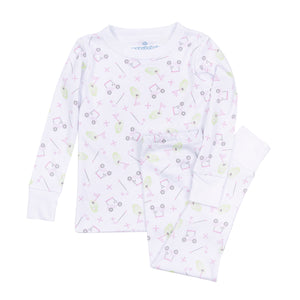 Tiny Tee Time Pajamas Pink