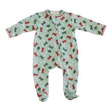 Load image into Gallery viewer, Deck The Wheels Zip Footie