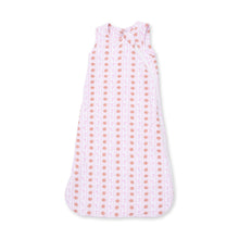 Load image into Gallery viewer, Football Bow Stripe Sleep Bag