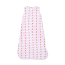 Load image into Gallery viewer, Football Bow Stripe Sleep Bag