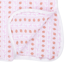 Load image into Gallery viewer, Football Bow Stripe Sleep Bag