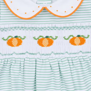 Lil Pumpkin Smocked Pant Set