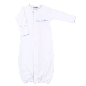 Little Brother Embroidered Converter Gown