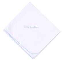 Load image into Gallery viewer, Little Sister &amp;  Little Brother Embroidered Swaddle