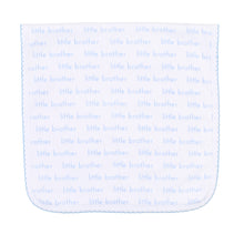 Load image into Gallery viewer, Little Sister &amp; Little Brother Printed Burp Cloth