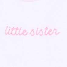 Load image into Gallery viewer, Little Sister &amp;  Little Brother Embroidered Swaddle