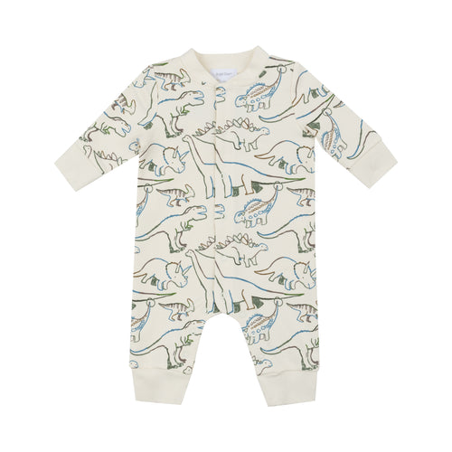 Artsy Dino French Terry Playsuit