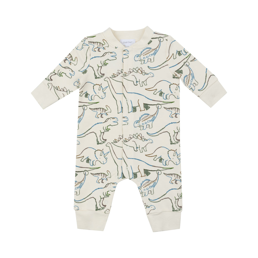 Artsy Dino French Terry Playsuit