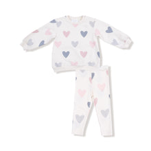 Load image into Gallery viewer, Heart Sweatshirt Set