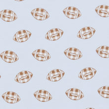 Load image into Gallery viewer, Tiny Tailgater Printed Zip Footie