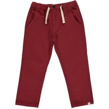 Load image into Gallery viewer, Jay Twill Pant Burgundy