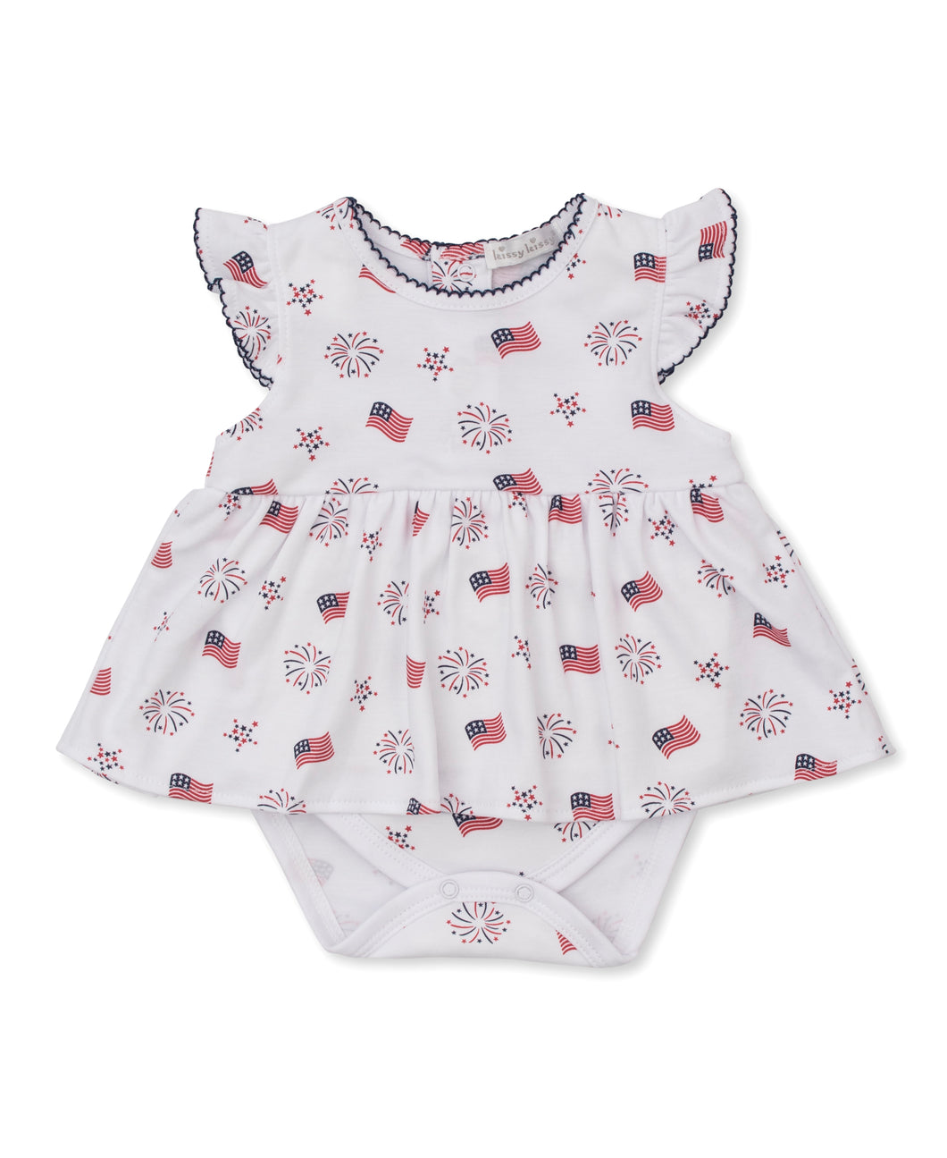 Bold Stars & Stripes Bodysuit Dress
