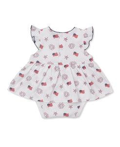 Bold Stars & Stripes Bodysuit Dress