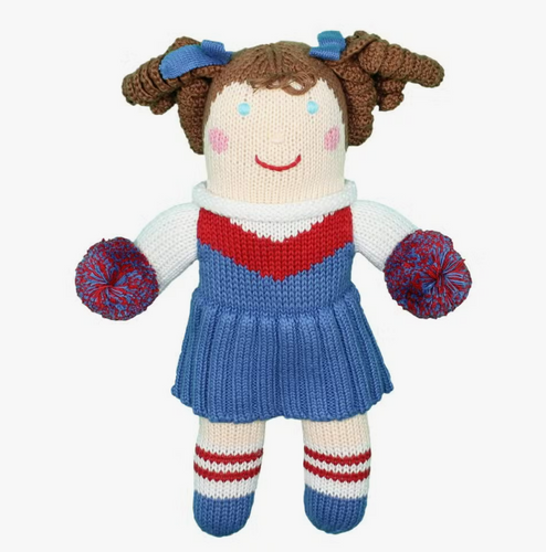 Cheerleader Knit Doll
