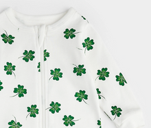 Load image into Gallery viewer, 4 Leaf Clover Footie